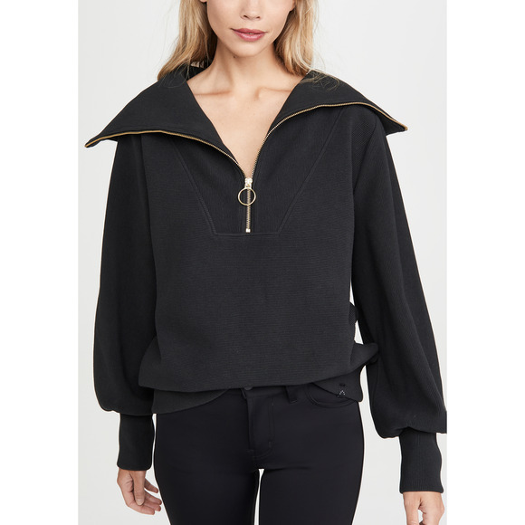 Varley 'Vine' Black Long Sleeve Pullover Size M - Picture 1 of 5